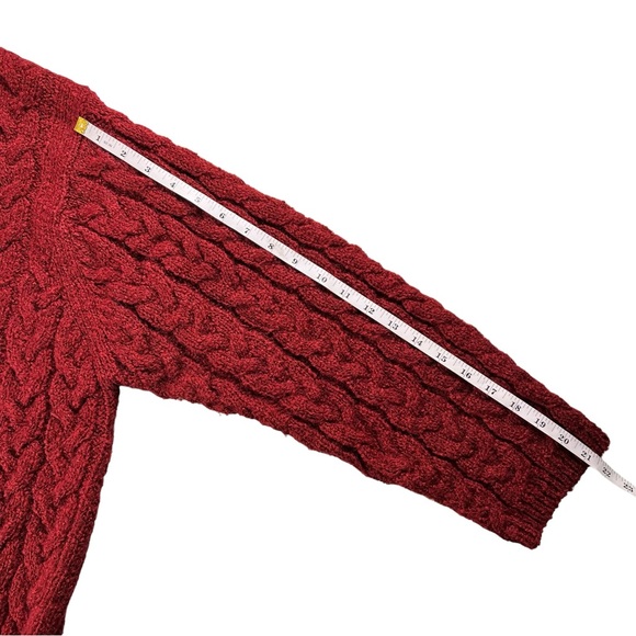 Vintage Jones New York Hand Knit Oversized Long Line Cardigan Sweater Size 3X - Picture 9 of 11